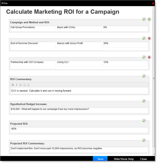 Calculate ROI for a Marketing Campaign