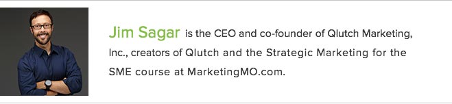 jim sagar qlutch marketing ceo footer