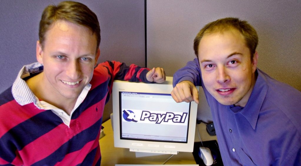 rebranding - elon must and peter thiel paypal